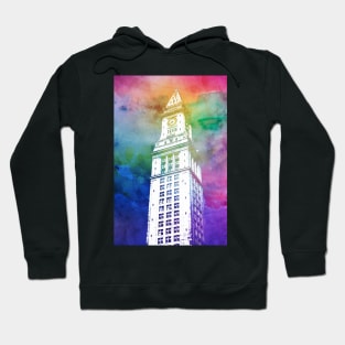 Boston (watercolor) Hoodie